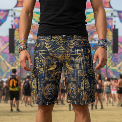Egyptian Atlantis Men's Cargo Shorts