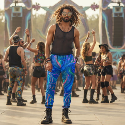 Joggers | Blue Oasis