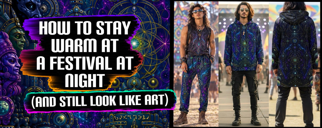 How to Stay Warm at a Festival at Night (and Still Look Like Art)