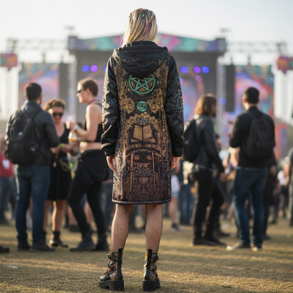 Witchy Cloaks: Hooded Witch Cloaks With Art for Full Moons, Halloween and Every Day