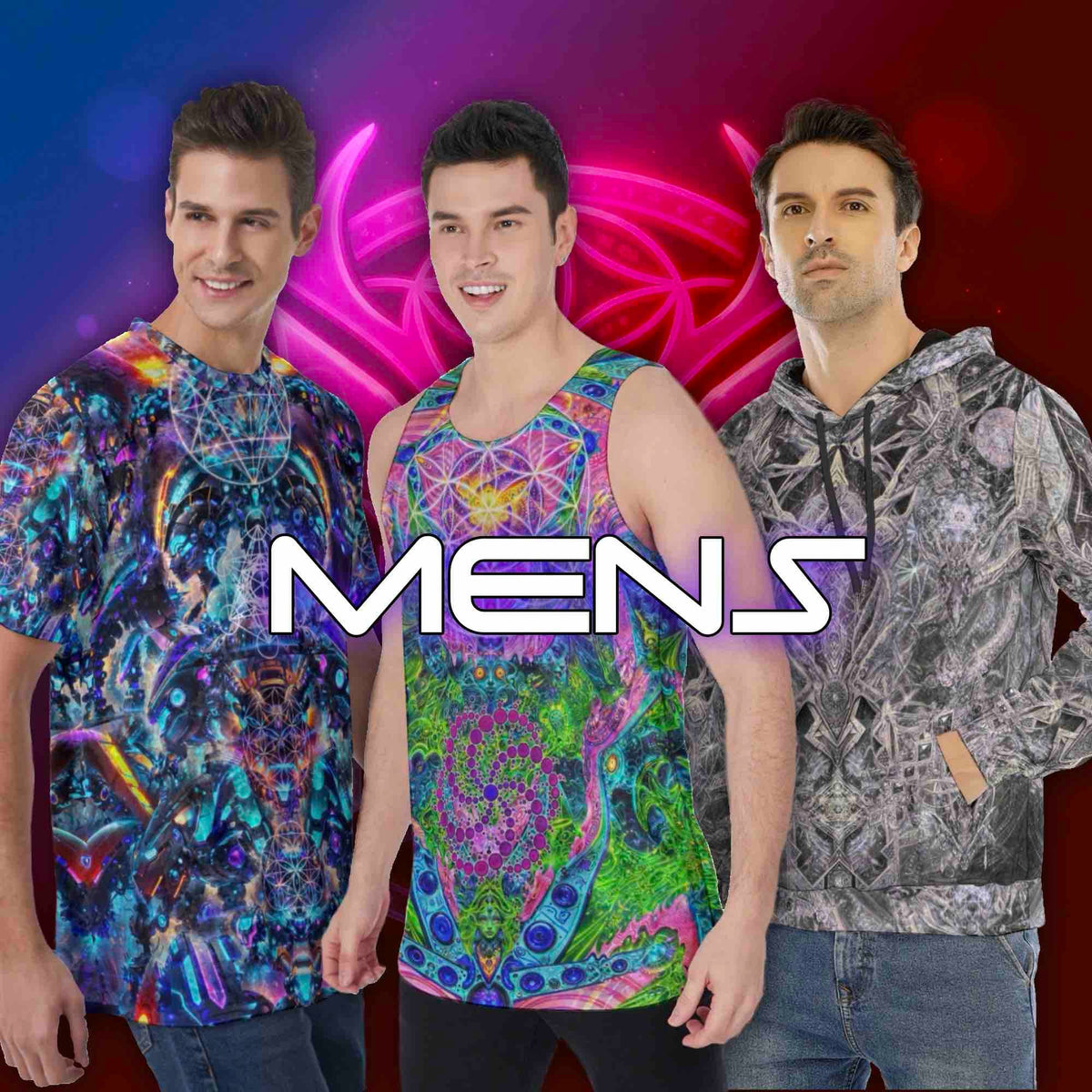 Men's Festival Clothing, Rave Outfits & Psychedelic Apparel