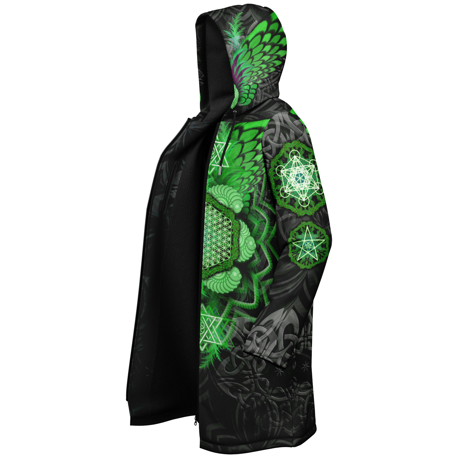 Angel Catcher Green Festival Cloak