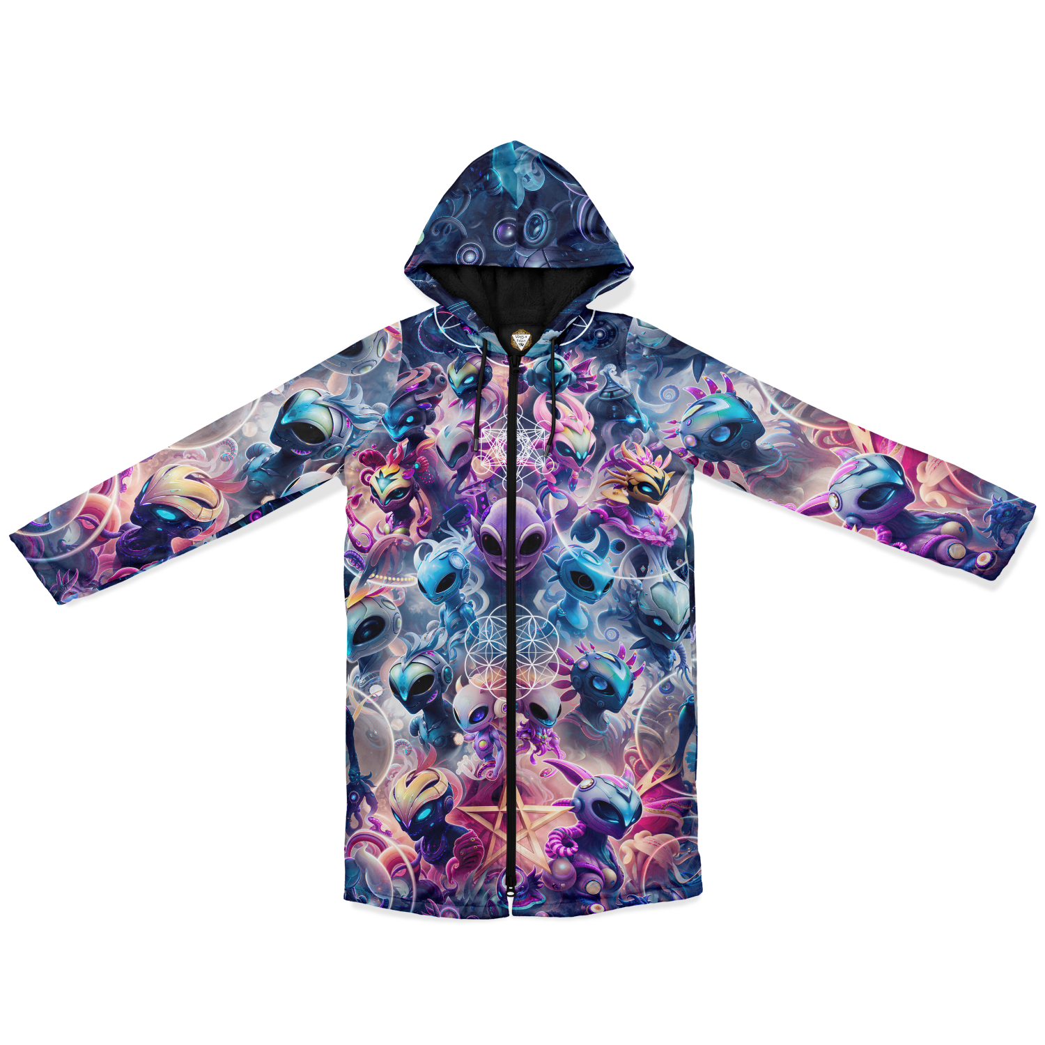 Alien Dimensions Men's Festival Cloak