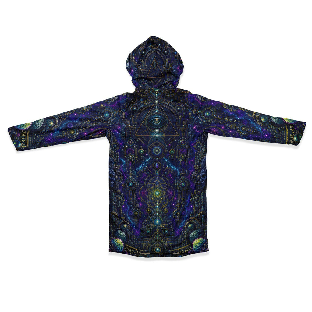 Celestial Tempe White Zipper Cloak
