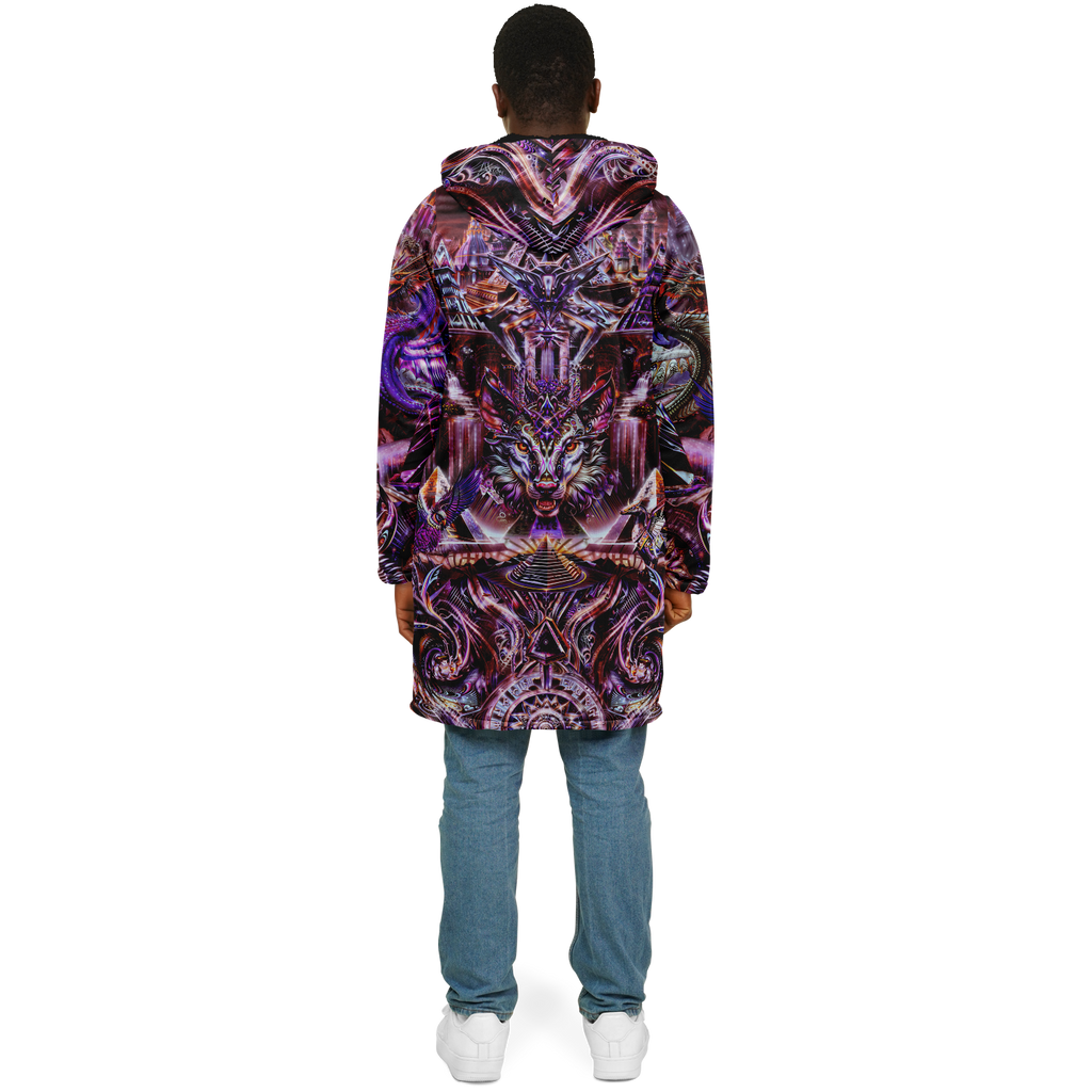 Dream Weaver Red Women's Festival Cloak