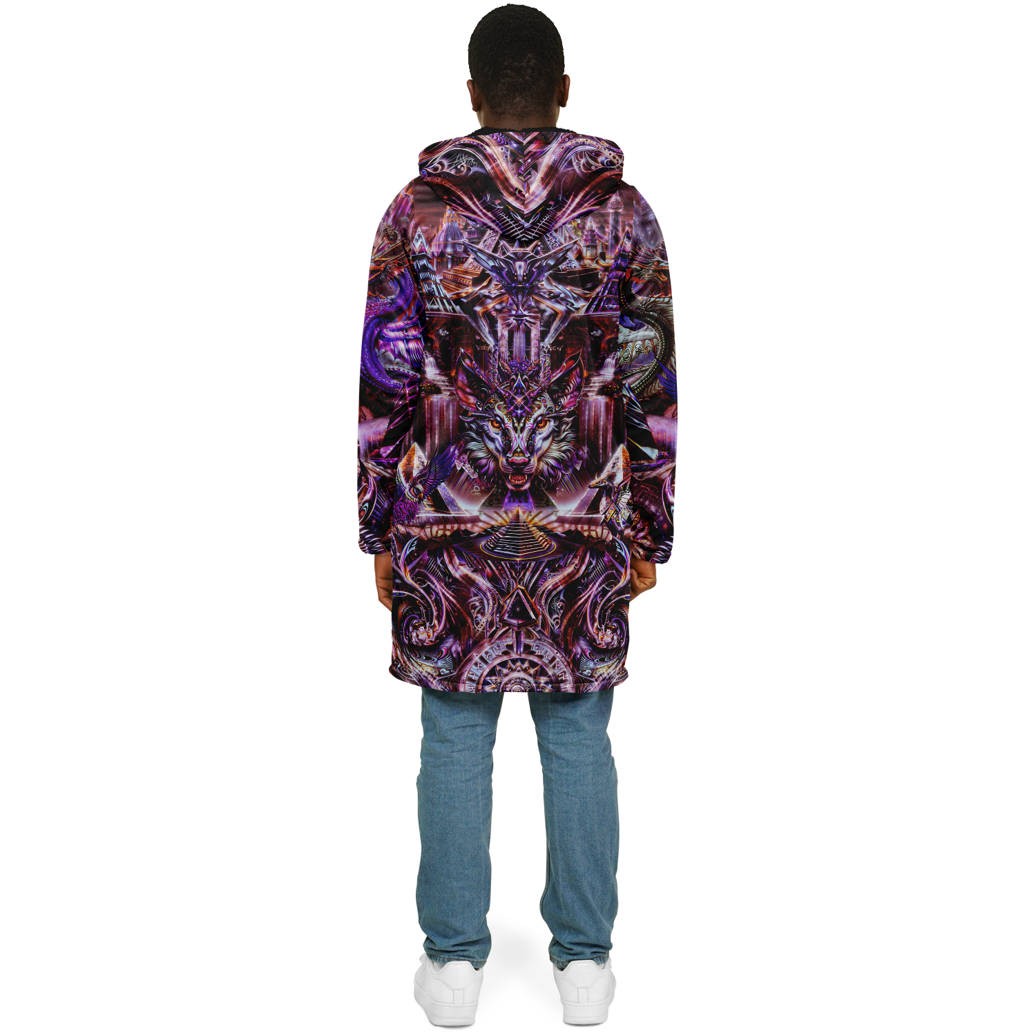 Dream Weaver Red Women's Festival Cloak