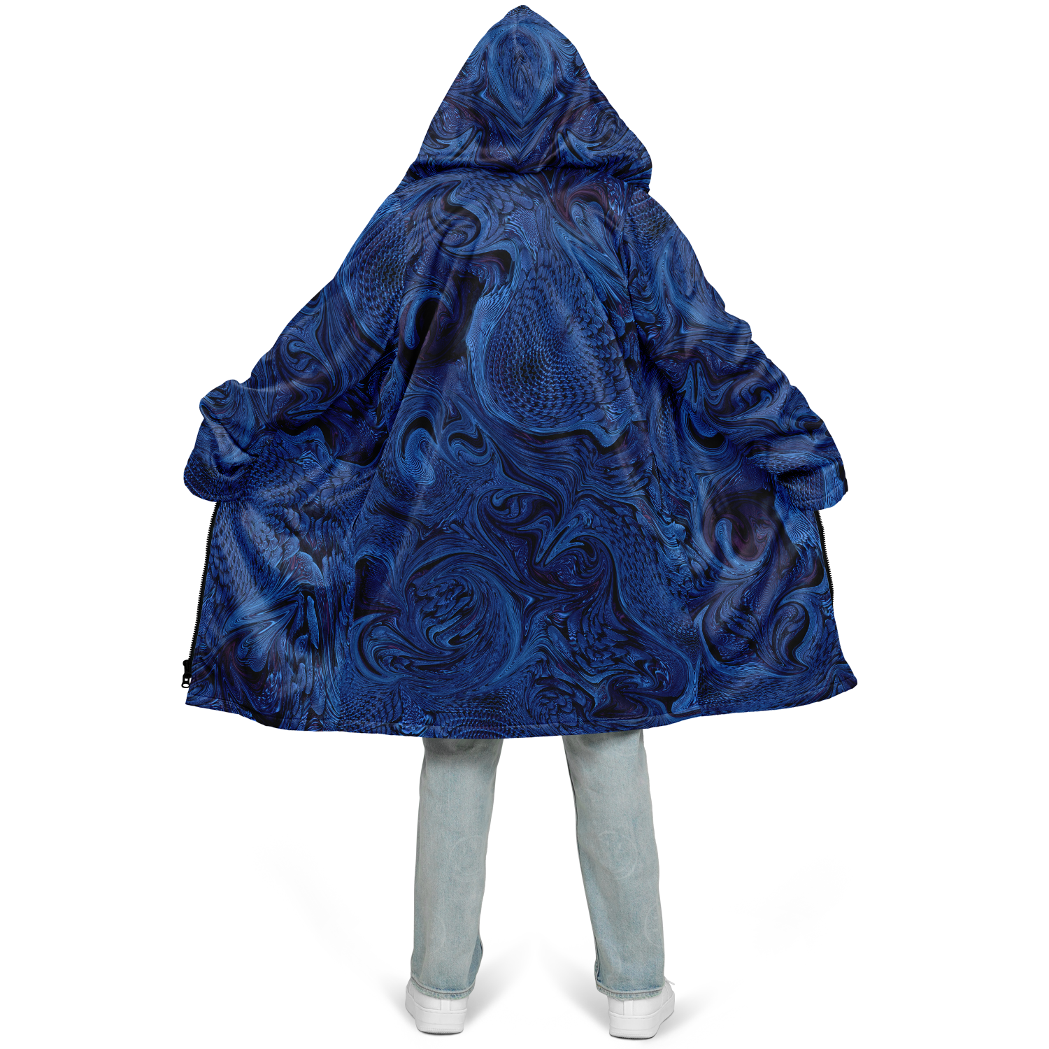 Cloak | Metallic Blue Fractal