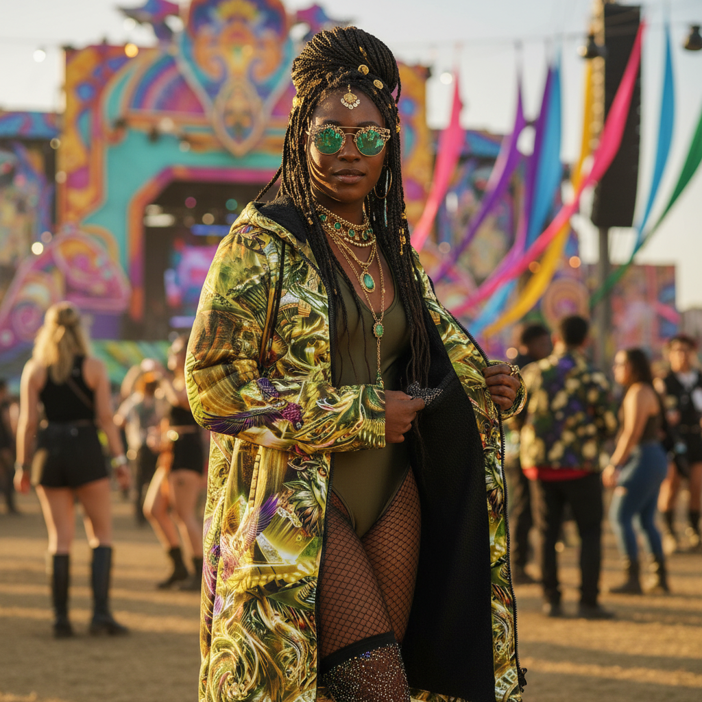 Dream Weaver Yellow Women's Festival Cloak