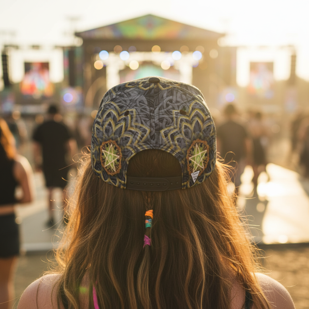 Snapback Hat | Angel Catcher Yellow