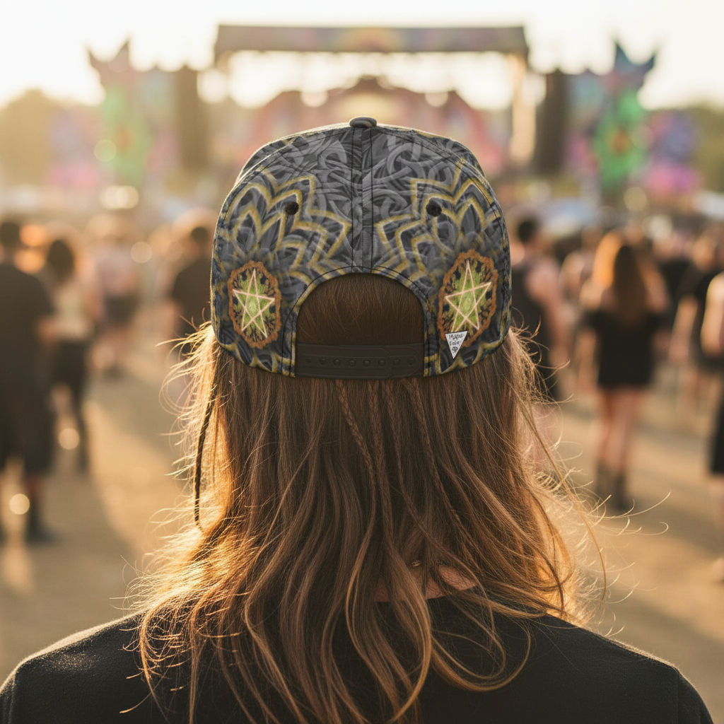 Snapback Hat | Angel Catcher Yellow