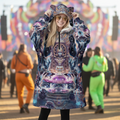 Hooded Blanket w/ Ears | Temple of Sound