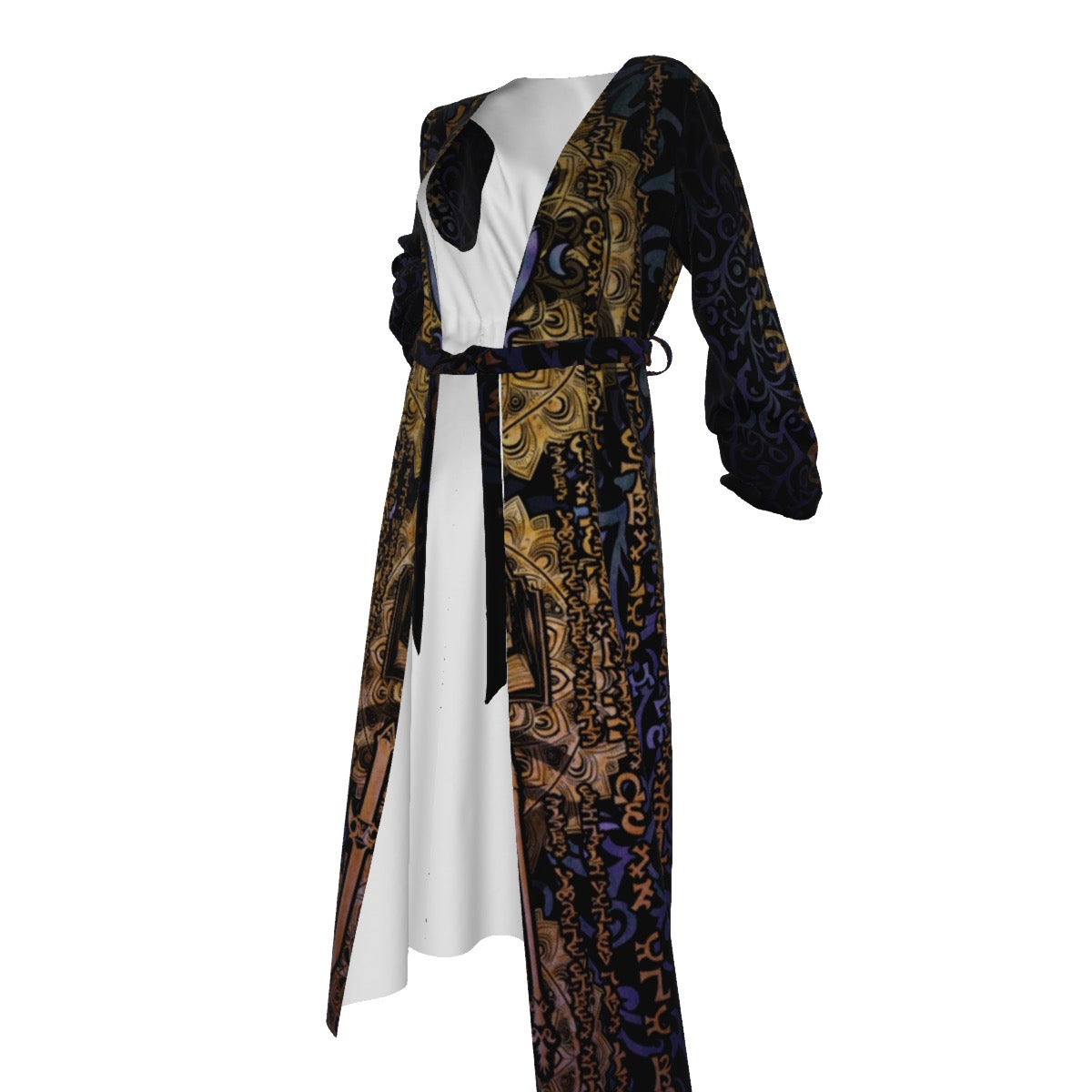 Chiffon Kimono | Enochian Vision Purple