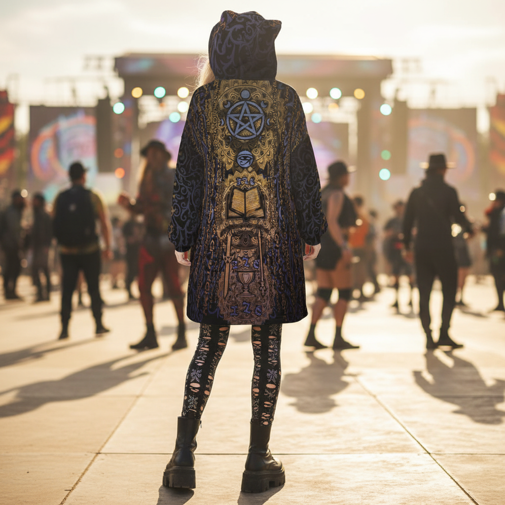 Hooded Blanket w/ Ears | Enochian Vision