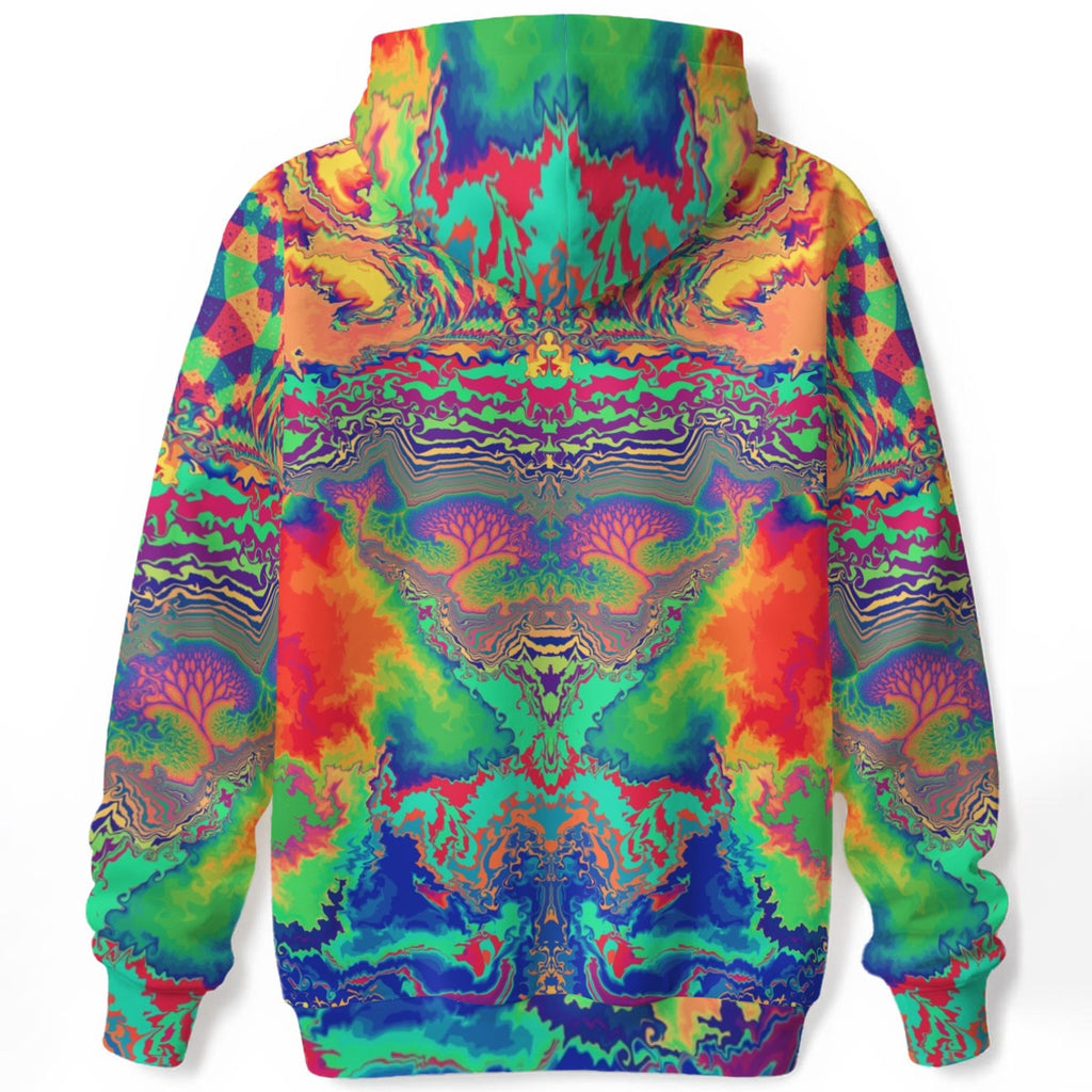 Acid Melt Unisex Cotton Pullover Hoodie