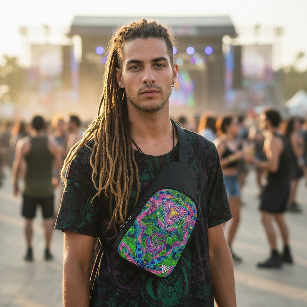 Chest Bag | Psy Tribal Shroom