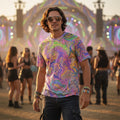 PsyTrance Crushed Velvet T-Shirt