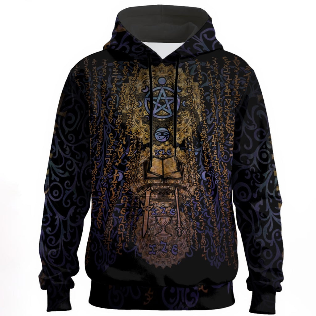 Enochian Vision Unisex Cotton Pullover Hoodie
