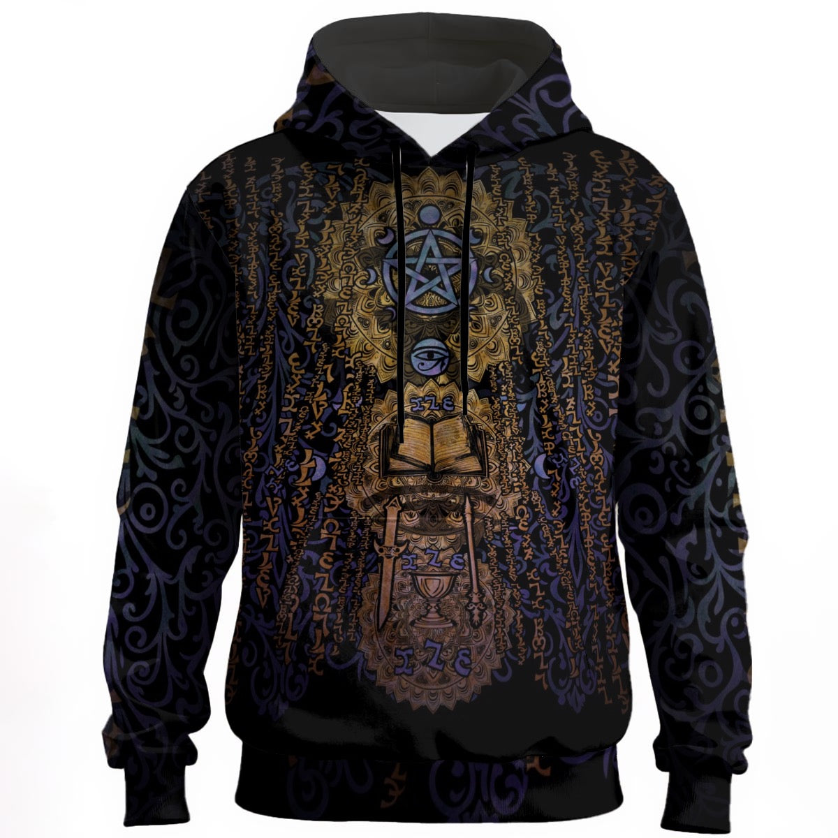 Enochian Vision Unisex Cotton Pullover Hoodie