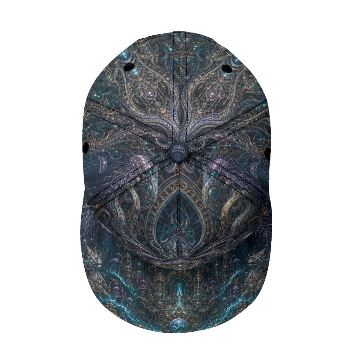 Mechanical Kraken Snapback Hat