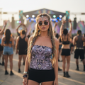 Tube Top | Cosmic Cross Silver
