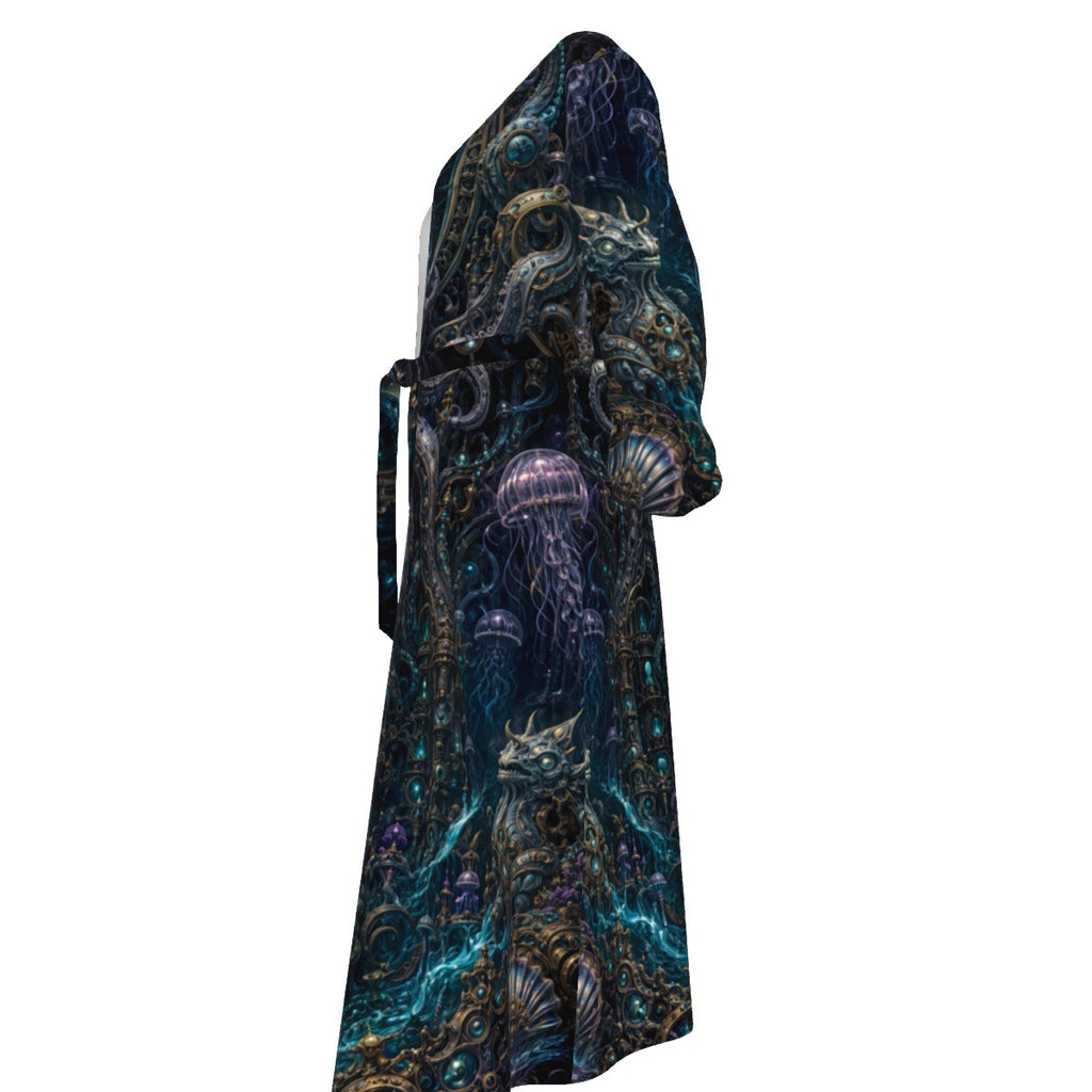Chiffon Kimono | Mechanical Kraken