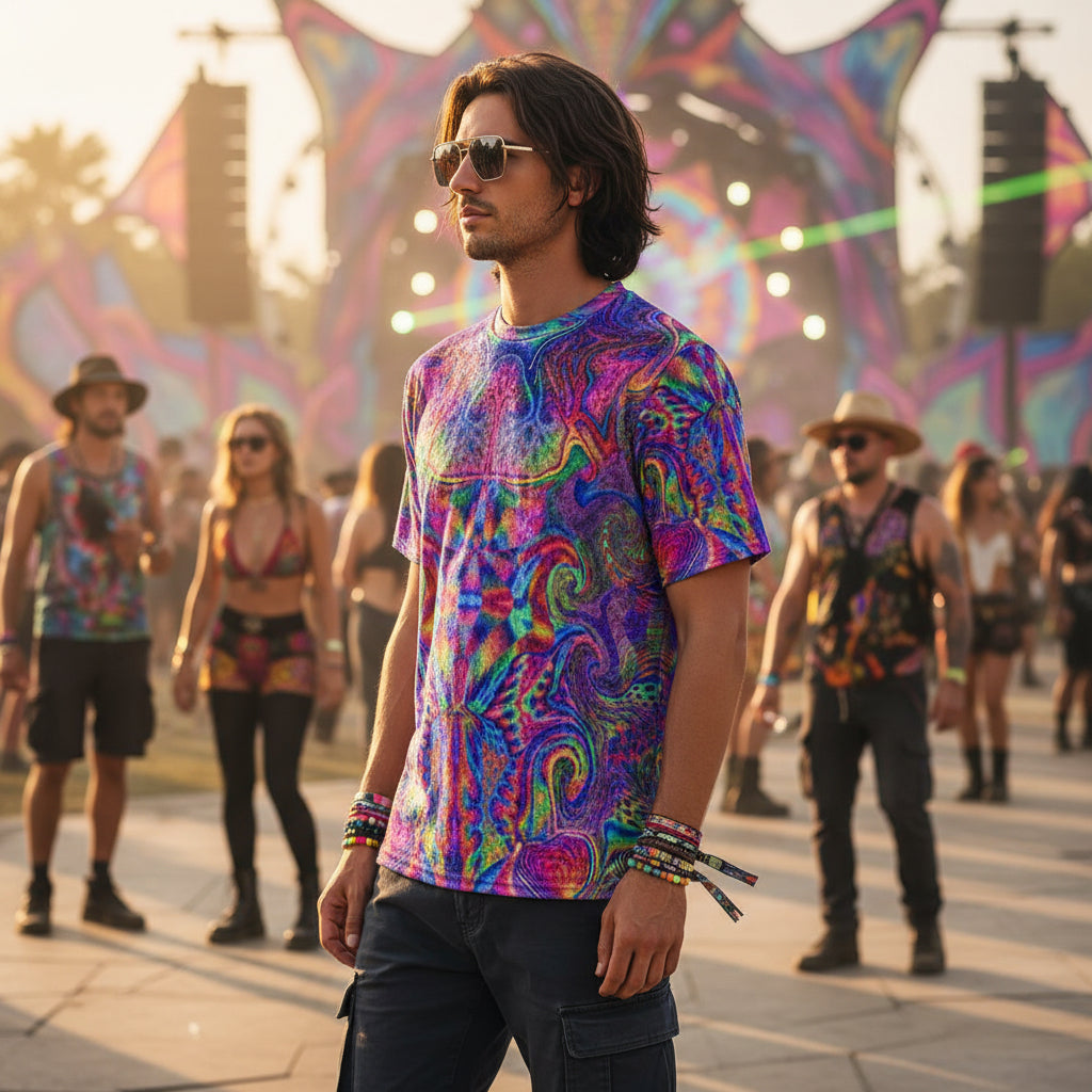 Lucid Crushed Velvet T-Shirt
