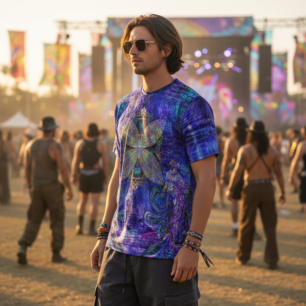 Temple of Horus Crushed Velvet T-Shirt