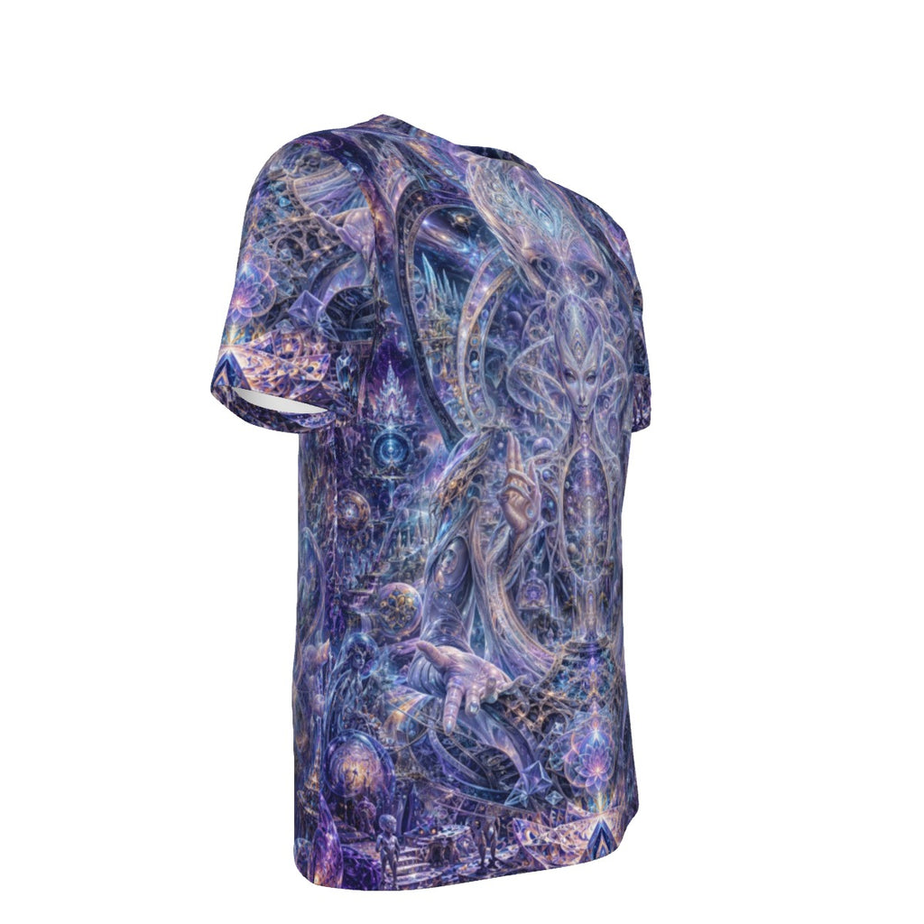 Galactic Alien Oracle Cotton T-Shirt