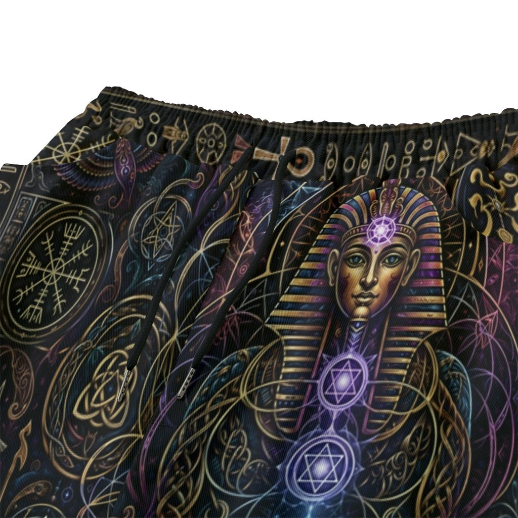 Mystical Egypt Unisex Cotton Shorts