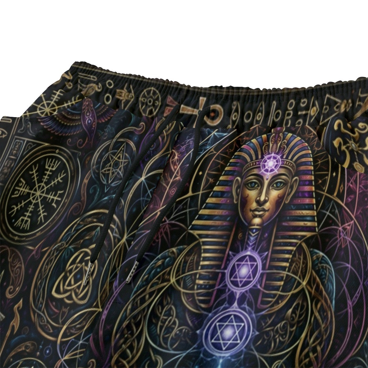 Mystical Egypt Unisex Cotton Shorts