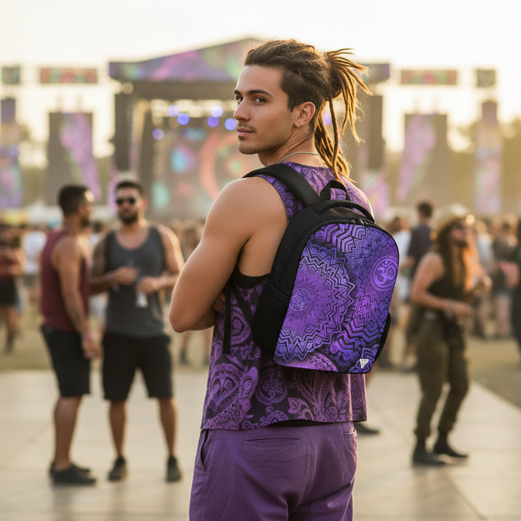 Backpack | Purple Mandala
