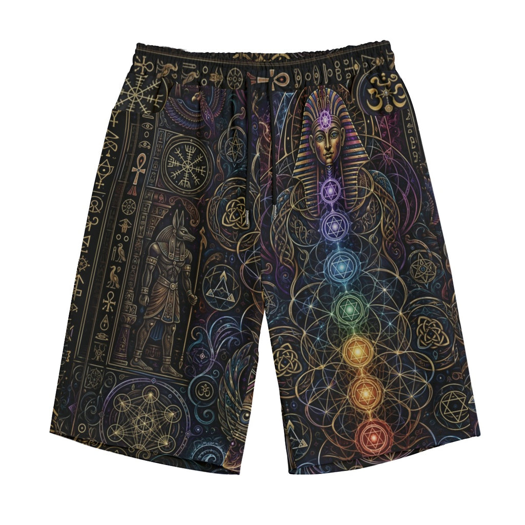 Mystical Egypt Unisex Cotton Shorts