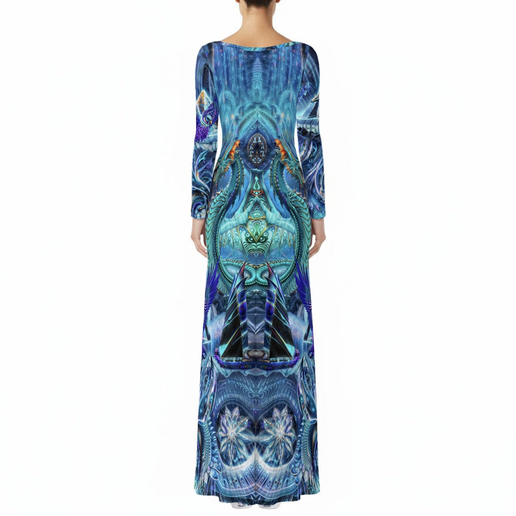 Crushed Velvet Maxi Dress | Dreamweaver