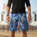 Cargo Shorts | Electric Dragonscape