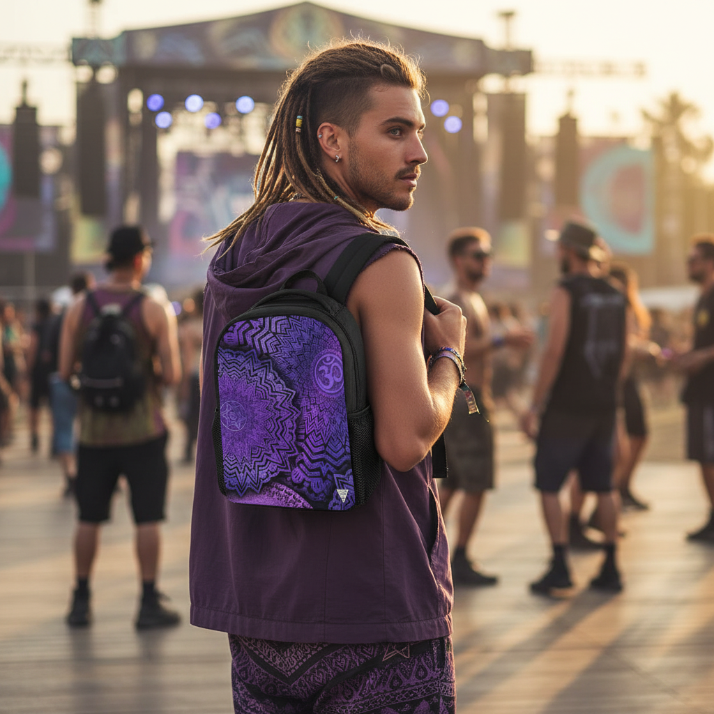 Backpack | Purple Mandala