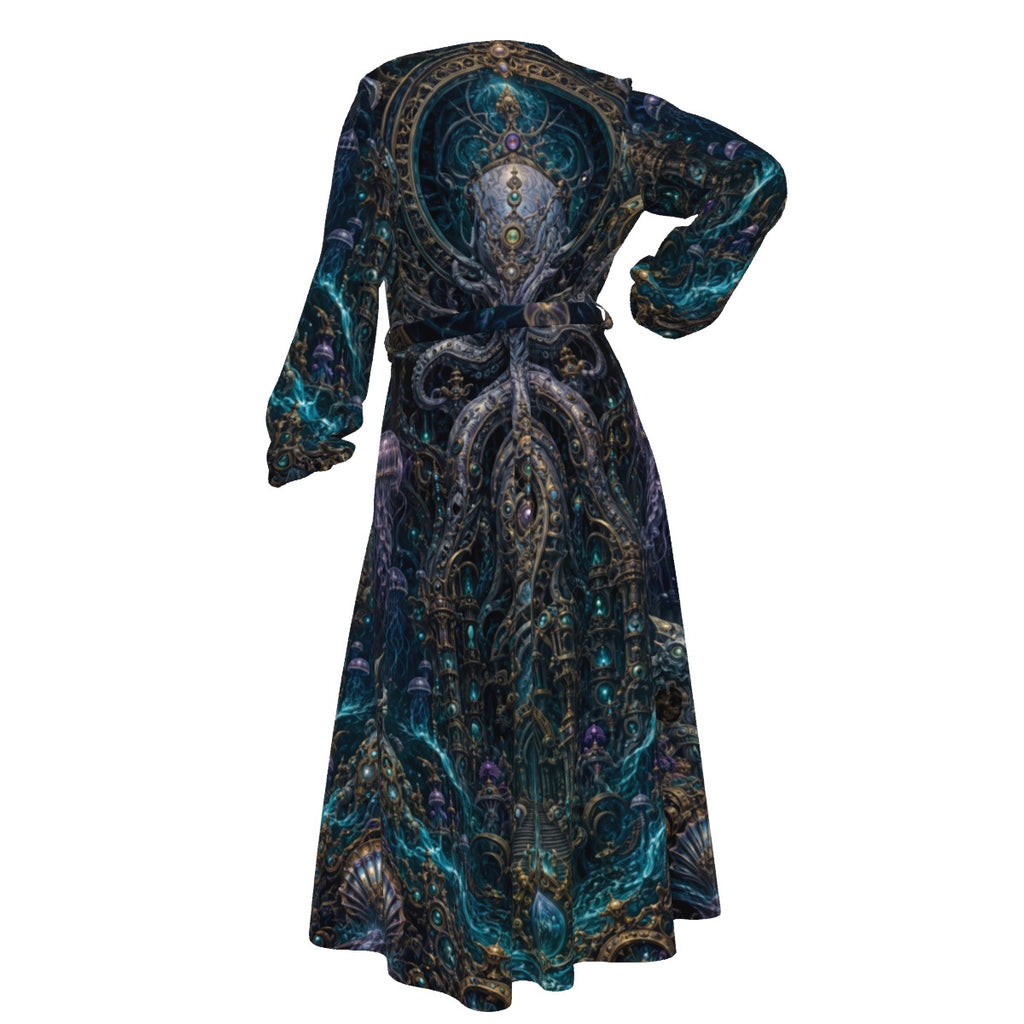 Chiffon Kimono | Mechanical Kraken
