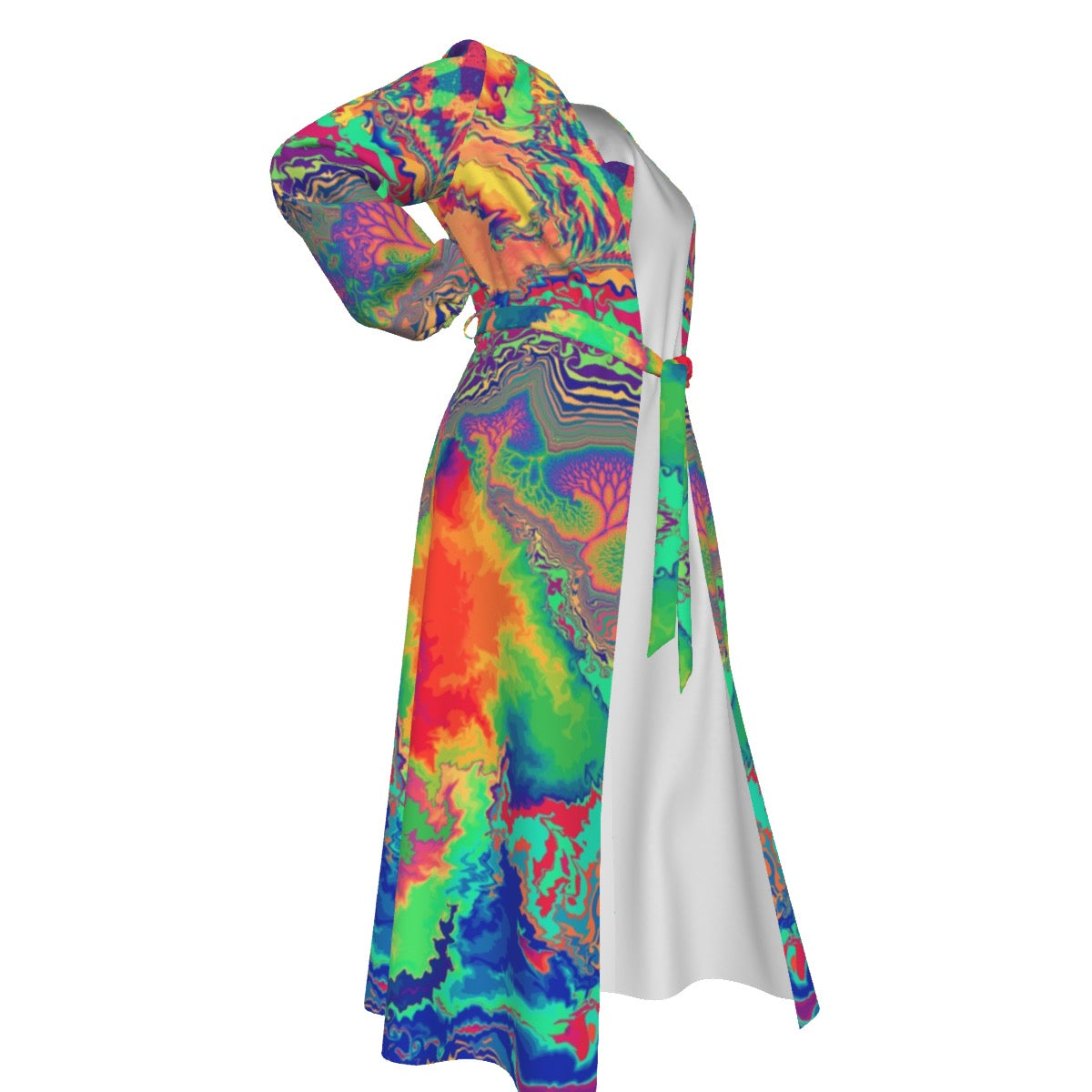 Chiffon Kimono | Acid Melt