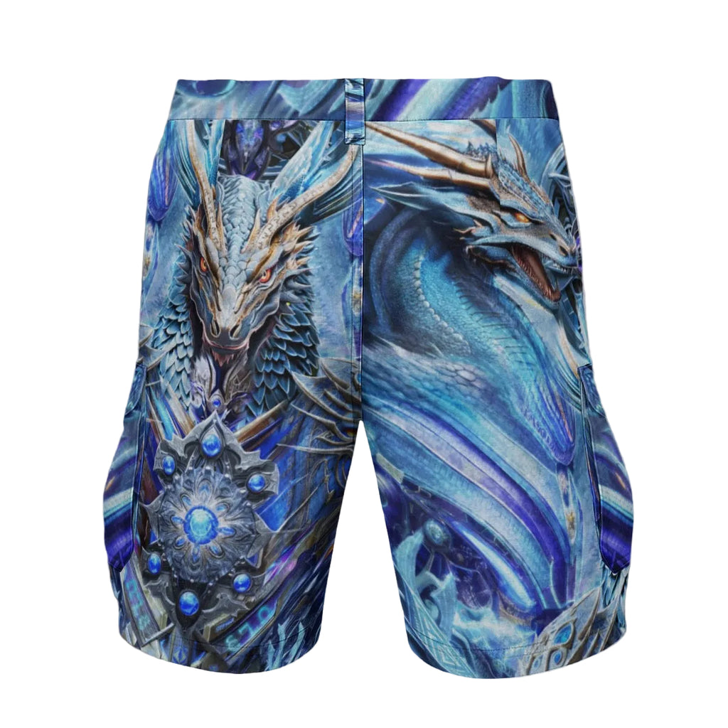 Cargo Shorts | Electric Dragonscape