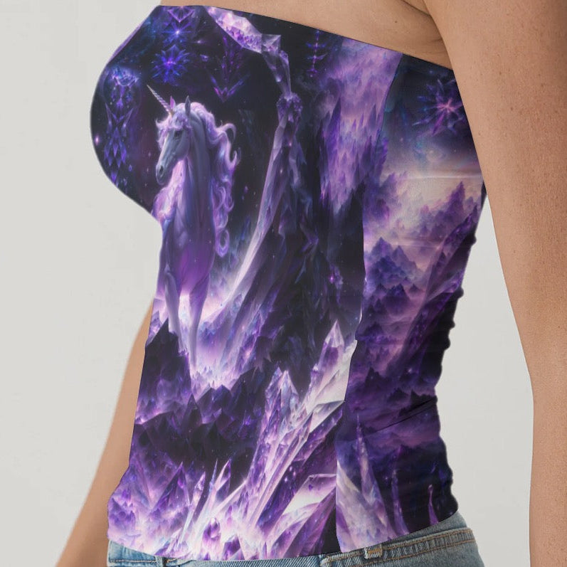 Tube Top | Amethyst Unicorn