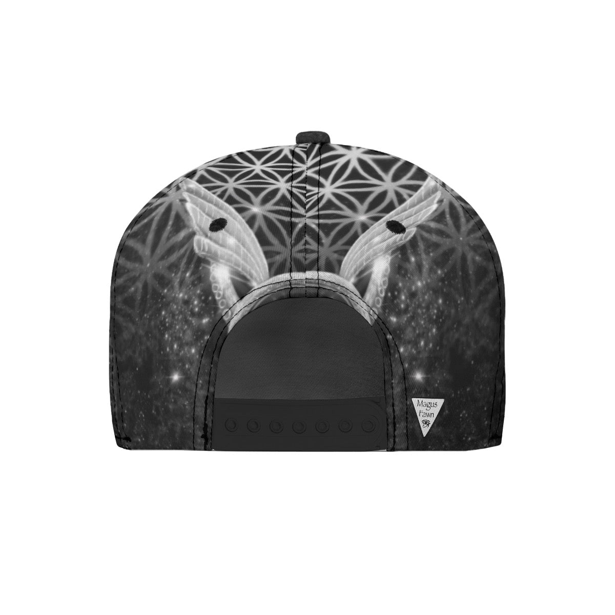 Mystic Eye Silver Snapback Hat