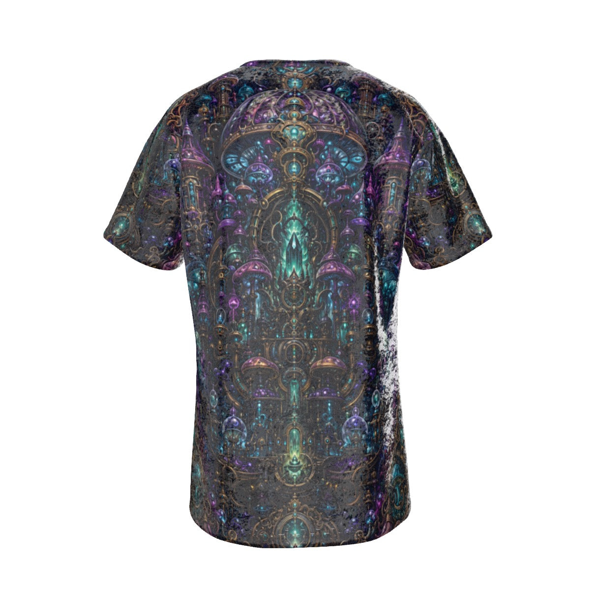 Crushed Velvet T-Shirt | Crystal Shroom Kingdom
