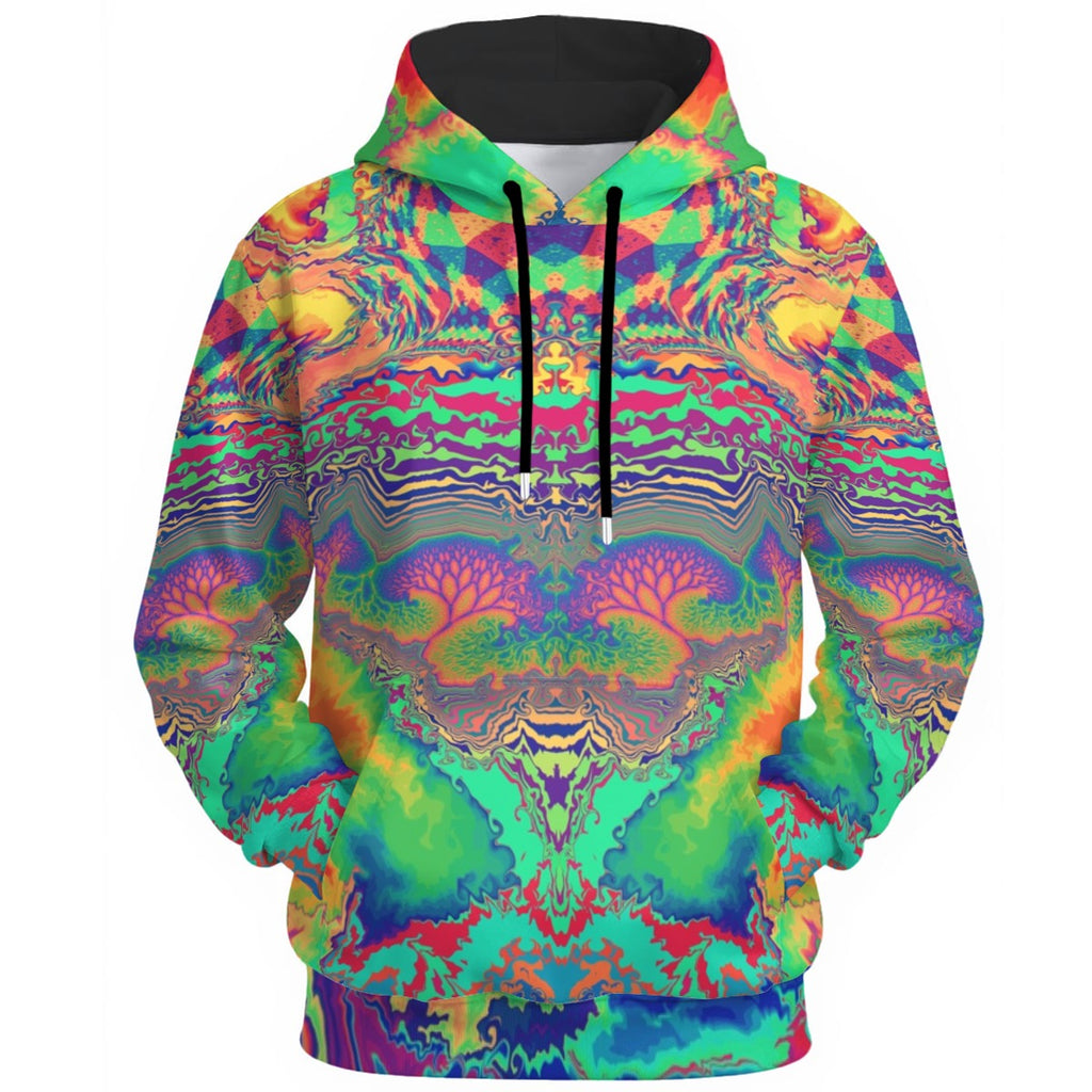 Acid Melt Unisex Cotton Pullover Hoodie