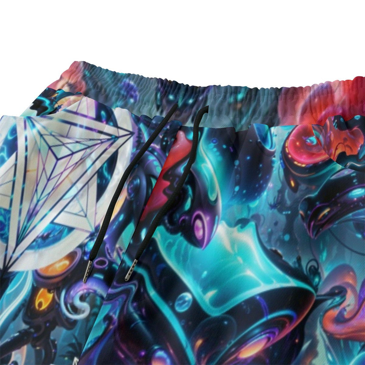 Alien Cyber Punk Mech Unisex Cotton Shorts