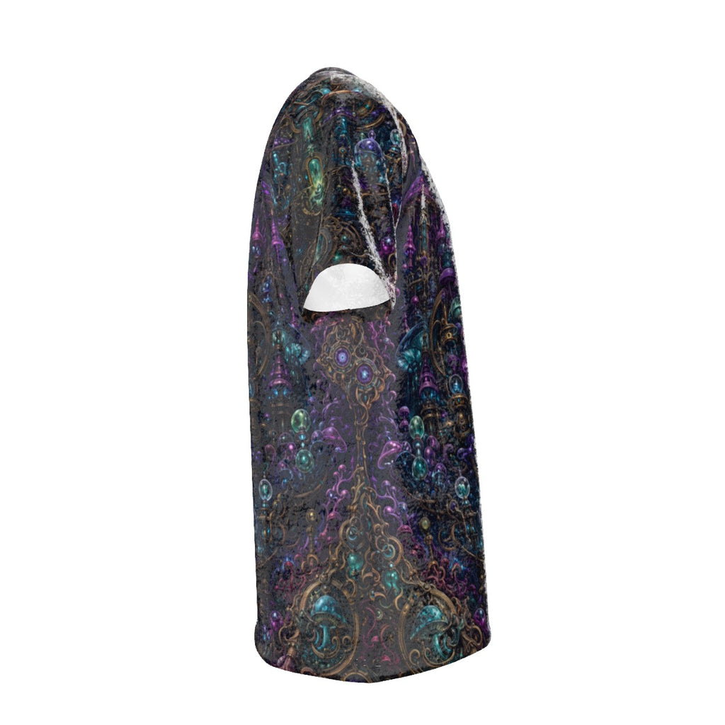 Crushed Velvet T-Shirt | Crystal Shroom Kingdom