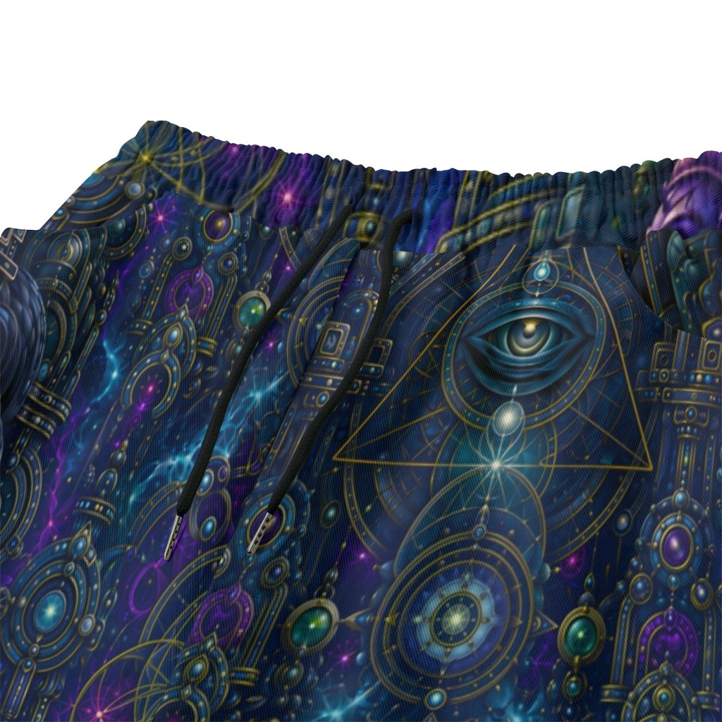 Celestial Temple Unisex Cotton Shorts