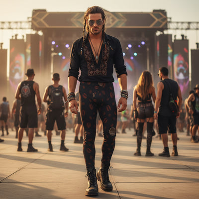 Sacred Grounds Men's Festival Leggings
