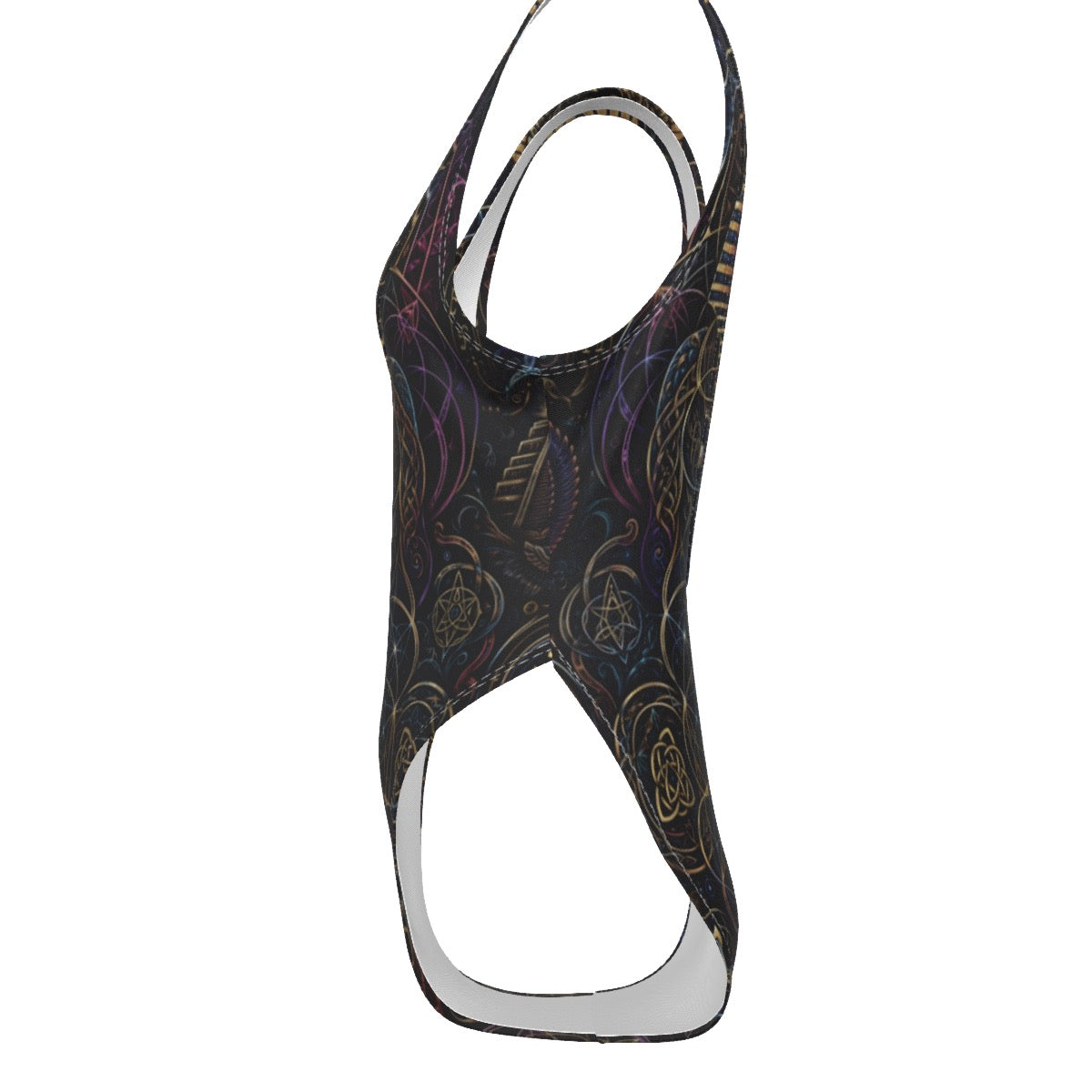 All-Over Print Women's High Cut One-piece Swimsuit