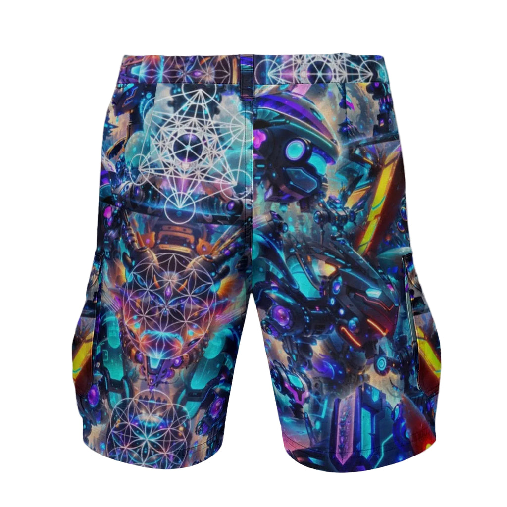 Cargo Shorts | Cyber Punk Mech