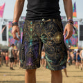 Golden Phoenix Cargo Shorts