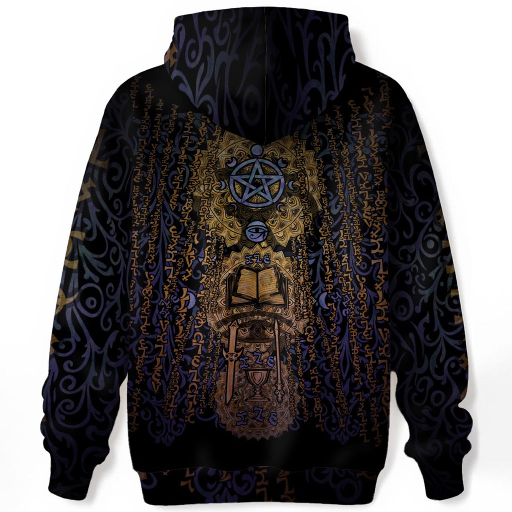 Enochian Vision Unisex Cotton Pullover Hoodie
